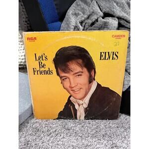 Elvis Presley Vintage Vinyl LP Lot – Let’s Be Friends & 50,000,000 Elvis Fans